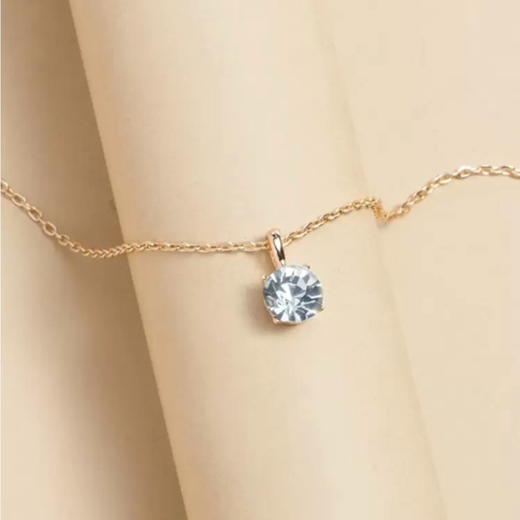 ⚠️Clearance Elegant Gold Necklace with Silver Pendant - Picture 5 of 6